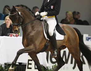 Ludovic Henry and After You (by Abanos) at the 2012 CDI Drachten :: Photo © Astrid Appels