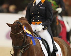 Angela Krooswijk and Flash had a successful weekend at the 2012 CDI-YR Drachten