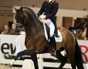 Hans Peter Minderhoud and Johnson at the 2012 CDI Drachten :: Photo © Astrid Appels