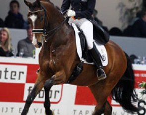 Marlies van Baalen on the home bred Zigeuner (by Gribaldi x Ehrentusch)