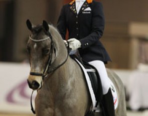 Sanne Vos on Champ of Class :: Photo © Astrid Appels