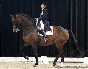 Japanese Mieko Yago on Dirk Haese's Charming (by Champus x Lancer II)