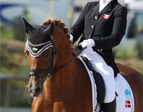 Danish Maria Christensen on the 9-year old Dutch bred Welsh pony Vegelin's Goya