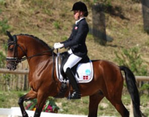 Danish team new comers Sille Engermann on Janine