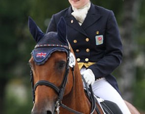 British Young Rider Eilidh Grant on Comanche Crumble :: Photo © Astrid Appels