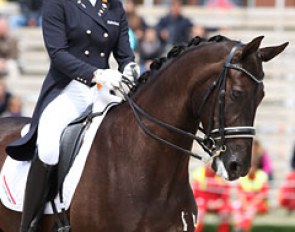 Dutch Stephanie Kooijman and Winston finished sixth in the freestyle