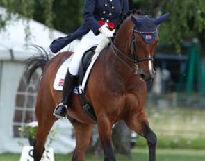 British Abigail Slater on Judy Harvey's former ride Lou Wega