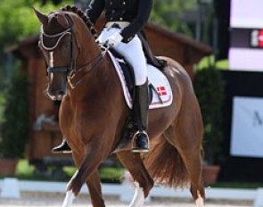 Danish Caroline Bording Smidt made the transition from ponies to juniors this year aboard Donna Charian