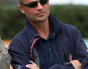 Former Norwegian pony team trainer Ulrik Sorensen :: Photo © Astrid Appels