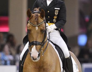 Charlott Maria Schurmann and Burlington win the 2012 Nurnberger Burgpokal :: Photo © Karl Heinz Frieler