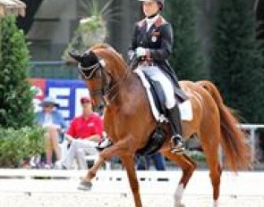 Brandi Roenick and Pretty Lady at the 2012 U.S. Youth Riders Championships :: Photo © Sue Stickle