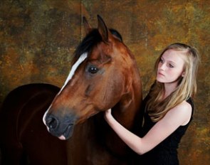 Chloe Vell and Danger posing as models