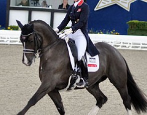 Charlotte Dujardin on Valegro