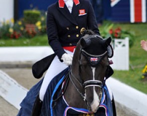 Charlotte Dujardin and Valegro are victorious at the 2012 CDI Hagen :: Photo © Selene Scarsi