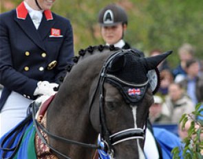 Charlotte Dujardin and Valegro at the 2012 CDI Hagen :: Photo © Selene Scarsi