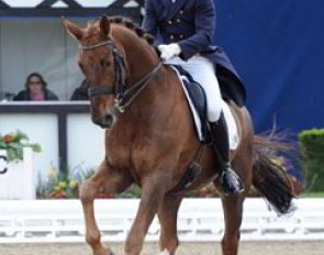 The Bavarian born and Aachen based Max Wadenspanner was the reserve champion on Bandor