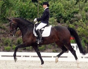 Nadine Plaster and Fullsister at the 2012 Hamburg-Pinnenberg BuCha selection trial held at the Anakenenhof