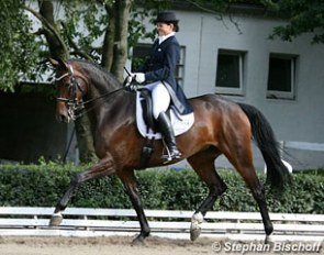 Ulrike Hatzl on the 7-year old Solero daughter Florentine