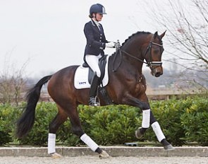 Emmelie Scholtens and Don Tango :: Photo courtesy De Dalhoeve