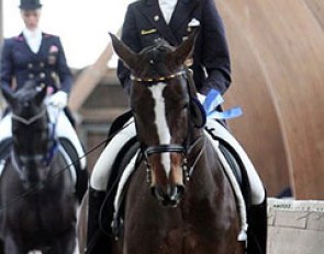 Annabel Frenzen on Donnerboy, a Rhinelander stallion by Donnerruf x Circus.