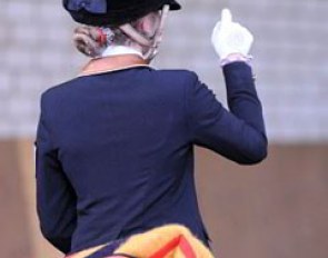 Paulina Holzknecht recalling the test before her ride