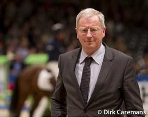 Siem Korver at the 2012 KWPN Stallion Licensing :: Photo © Dirk Caremans