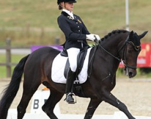 Lavinia Arl and Equestricons Epiascer at the 2012 CDI-P Leudelange :: Photo © Astrid Appels