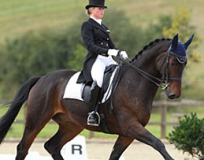 From London to Leudelange: Morgan Barbançon returns to the youth riders' divisions with her Westfalian Dankeschön (by Douceur)