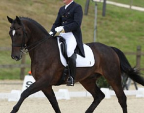 Christian Brühe and Cinco de Mayo at the 2012 CDI Leudelange :: Photo © Astrid Appels