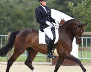 Henri Ruoste and Rosamunde at the 2012 CDI Leudelange :: Photo © Astrid Appels