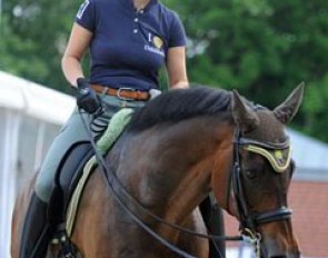 Anabel Balkenhol walking Rubins Royal