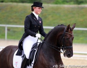 Anna Kasprzak and Donnperignon at the 2012 CDI Mannheim :: Photo © Silke Rottermann