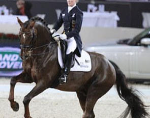 Helen Langehanenberg and Damon Hill NRW win the 2012 CDI Mechelen Grand Prix :: Photo © Astrid Appels