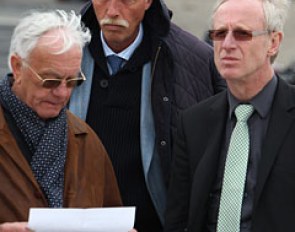 Judges Jan Peeters, Thomas Lang and Geert Lemmens