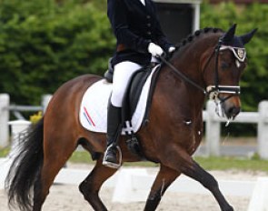 Susanna van Raamsdonk on the Belgian owned Haasendonck's Sultan