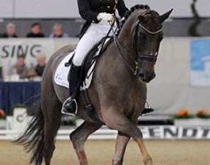 Charlott Maria Schurmann and Donna Jackson (by Dr. Jackson) won both young riders' classes