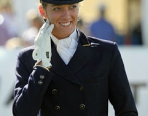 New Zealand dressage rider Andrea Bank :: Photo © Lisa Potter