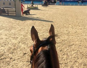 Riwera de Hus inspecting the main stadium