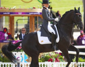 Spanish Morgan Barbançon competing at the 2012 Olympic Games in London :: Photo © Astrid Appels