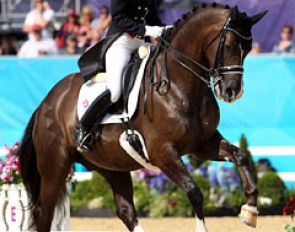 Charlotte Dujardin on Valegro