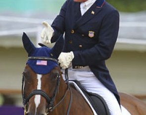 Jan Ebeling seems thrilled with his test
