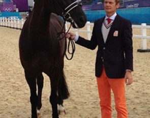 Edward Gal and Undercover at the 2012 Olympic Games' vet inspection