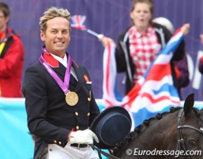 True horsemanship: win Olympic team gold with an 80% scoring test and being able to actually ride a victory lap on your horse, without having to go on foot or have your horse man-handled by two persons!
