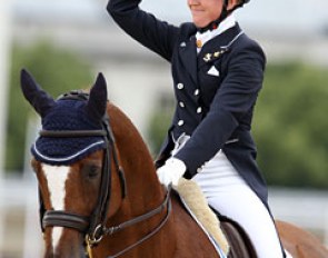 Finnish Emma Kanerva on the Hanoverian Sini Spirit (by Espri)