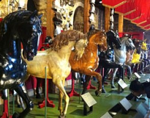 The kings' horses at the Tower of London