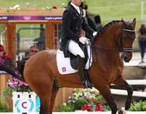 Polish Michal Rapcewicz on the Polish warmblood Randon