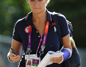 U.S. chef d'equipe Eva Salomon