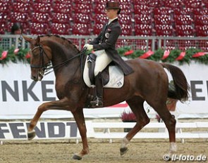 Victoria Max-Theurer and Blind Date at the 2012 CDI Oldenburg :: Photo © LL-foto.de