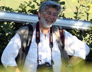 Renowned Syrian born German equestrian photographer Jacques Toffi