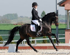 Polish pony rider Joanna Tragarz on Prometheus B